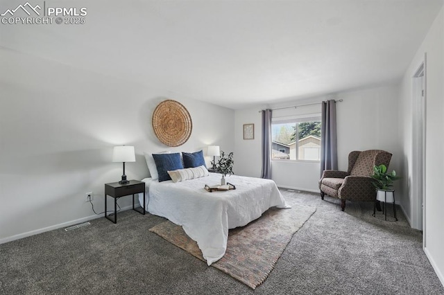 5050 Bunk House Ln, Colorado Springs, CO 80917 - carpeted bedroom with baseboards