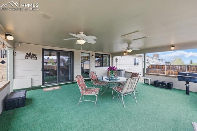 5050 Bunk House Ln, Colorado Springs, CO 80917 - view of sunroom / solarium
