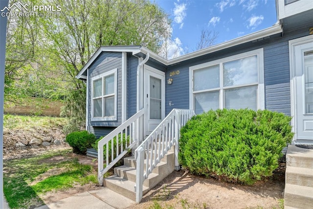 2610 Plumtree Grv, Colorado Springs, CO 80907 - view of property entrance