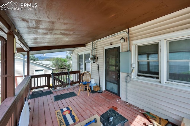 1416 N Foote Ave, Colorado Springs, CO 80909 - view of deck