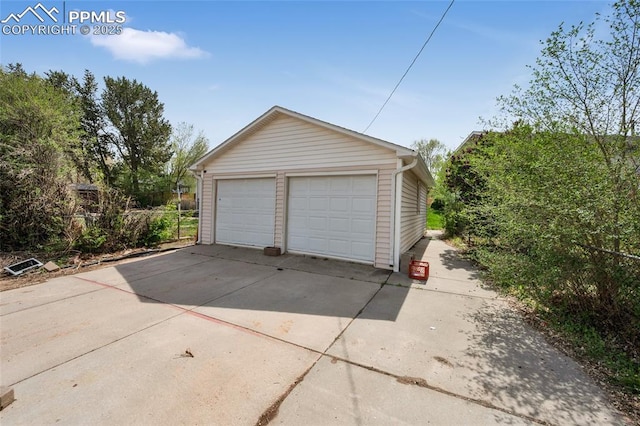 1416 N Foote Ave, Colorado Springs, CO 80909 - view of detached garage