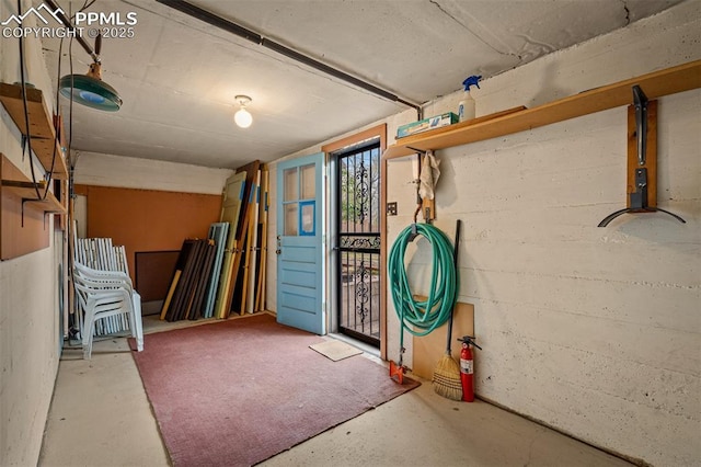 2126 Wood Ave, Colorado Springs, CO 80907 - interior space with concrete floors