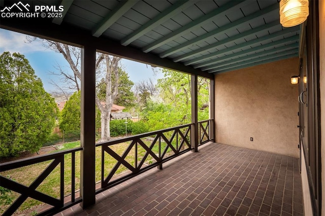 2126 Wood Ave, Colorado Springs, CO 80907 - view of deck