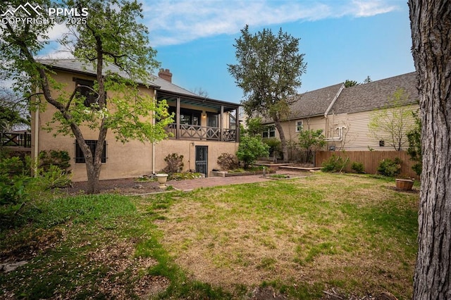 2126 Wood Ave, Colorado Springs, CO 80907 - view of yard