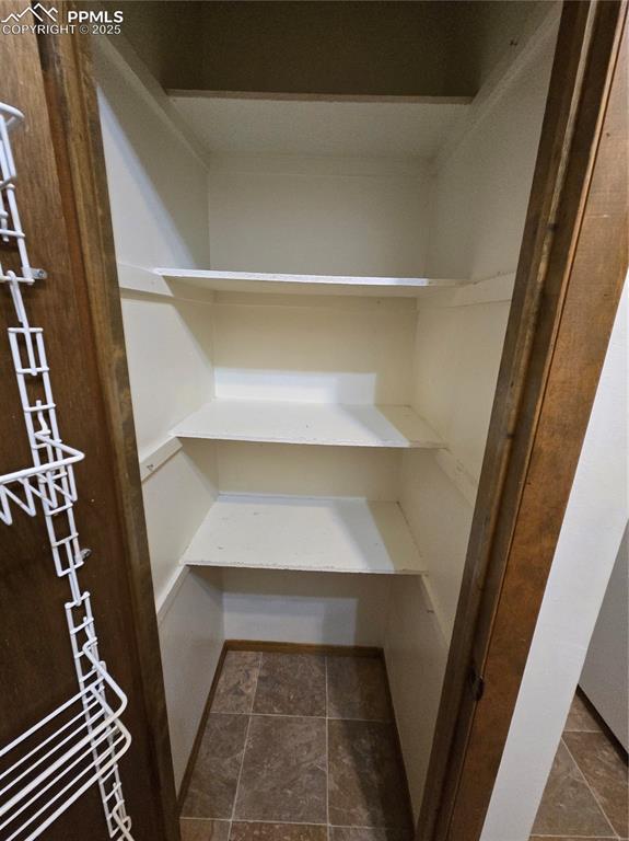 view of pantry