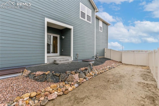 5131 Roundhouse Dr, Colorado Springs, CO 80925 - view of home's exterior featuring driveway and a fenced backyard