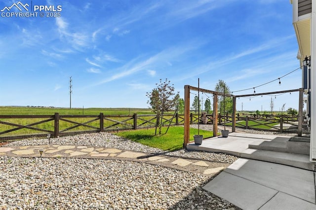 7238 Fauna Glen Dr, Colorado Springs, CO 80927 - fenced backyard featuring a patio area