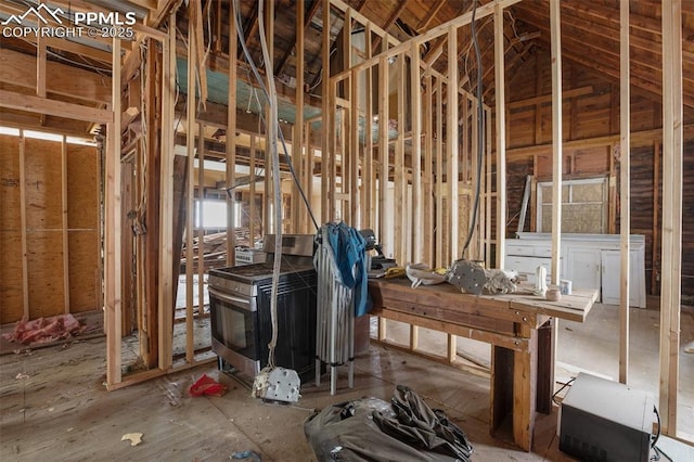 910 Victor Ave, Goldfield, CO 80860 - misc room featuring lofted ceiling