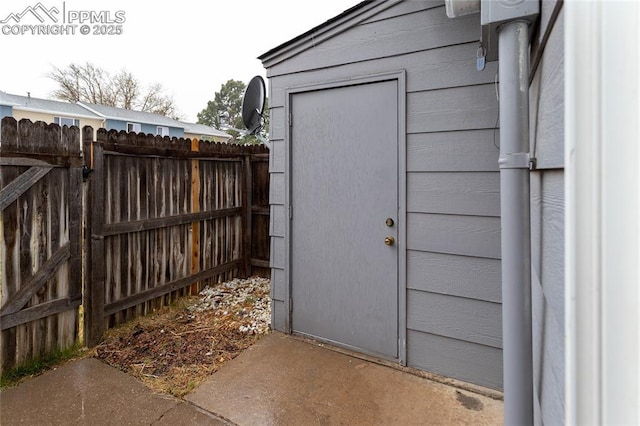 1295 Soaring Eagle Dr, Colorado Springs, CO 80915 - view of shed with fence