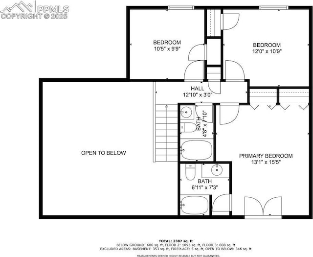 770 Allegheny Dr, Colorado Springs, CO 80919 - floor plan / room layout