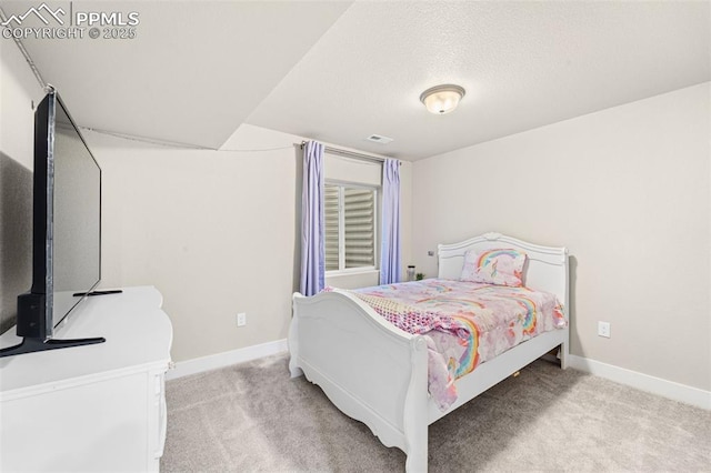 8093 Yellowleaf Pl, Colorado Springs, CO 80908 - bedroom featuring light colored carpet, baseboards, and visible vents