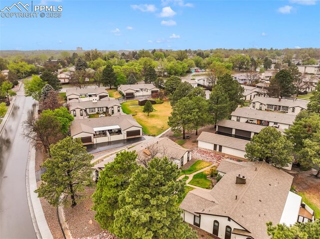 3314 Valley Hi Ave Unit B, Colorado Springs, CO 80910 - aerial perspective of suburban area