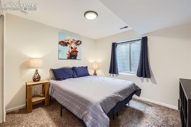 4258 Grassy Ct, Colorado Springs, CO 80916 - carpeted bedroom with baseboards