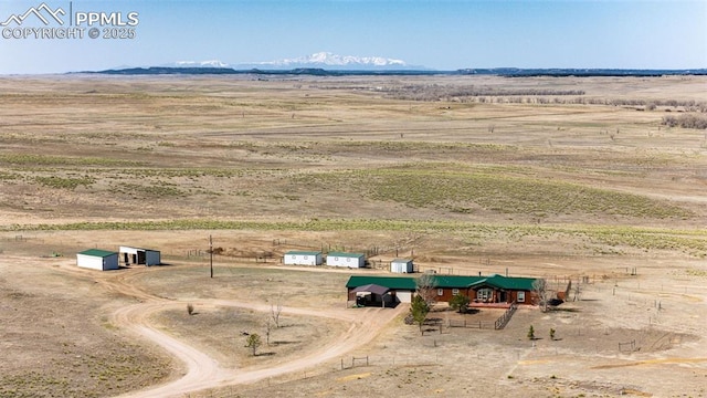 26985 Flower Cir, Simla, CO 80835 - overview of rural landscape