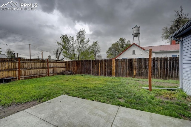 505 2nd Ave, Deer Trail, CO 80105 - view of yard featuring a patio area