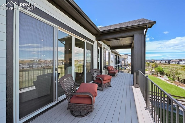 3293 Offbeaten Pl, Castle Rock, CO 80108 - view of deck