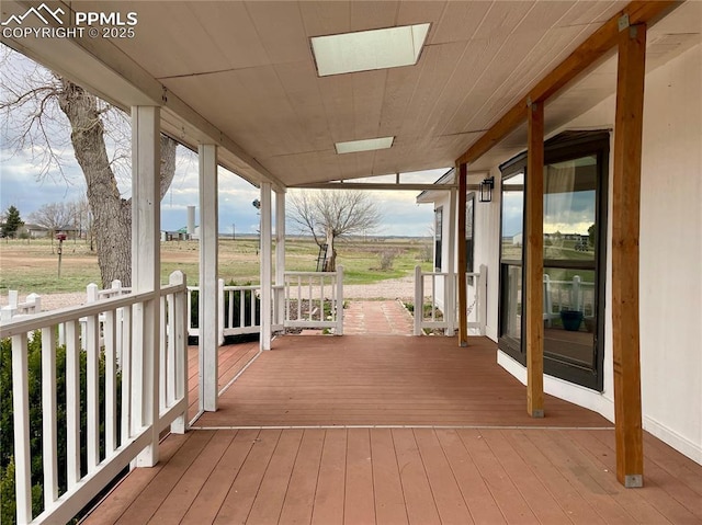 17940 Countdown Dr, Peyton, CO 80831 - deck with a porch