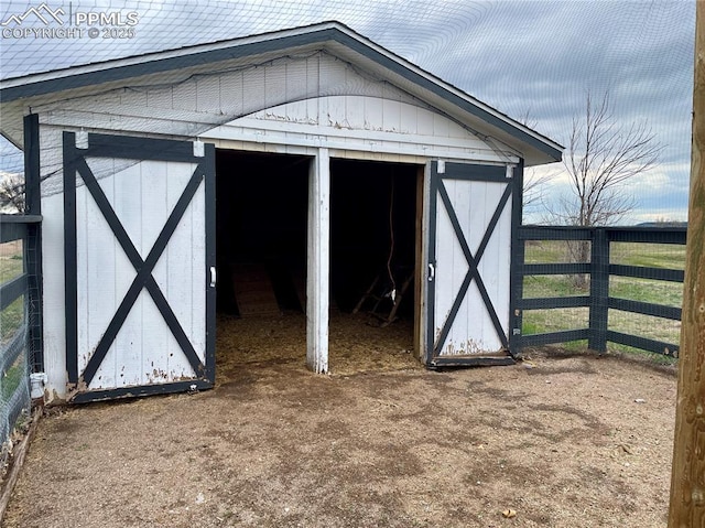 17940 Countdown Dr, Peyton, CO 80831 - view of shed with fence