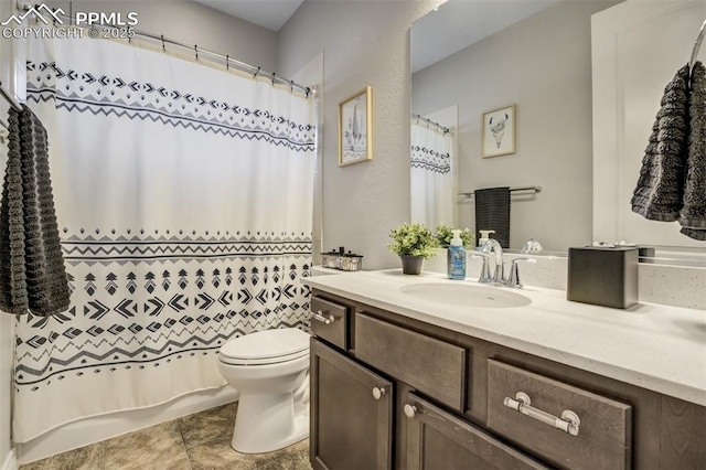 6898 Sedgerock Ln, Colorado Springs, CO 80927 - full bathroom with toilet and vanity