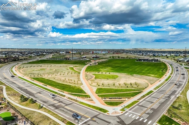 6898 Sedgerock Ln, Colorado Springs, CO 80927 - drone / aerial view of a major roadway