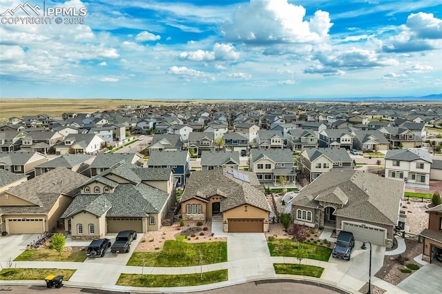 6898 Sedgerock Ln, Colorado Springs, CO 80927 - aerial perspective of suburban area
