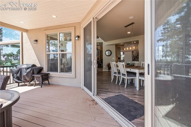 16231 Thunder Cat Way, Monument, CO 80132 - view of wooden deck
