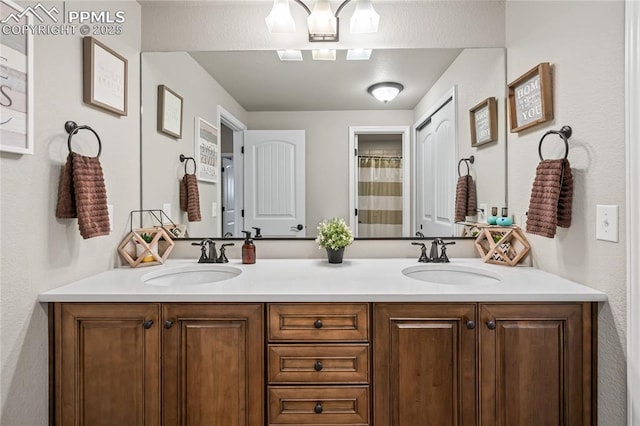 16231 Thunder Cat Way, Monument, CO 80132 - bathroom with double vanity