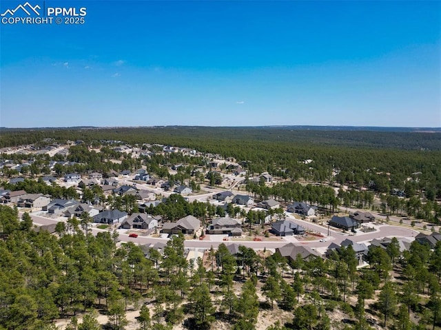 16231 Thunder Cat Way, Monument, CO 80132 - view of property location with a forest and nearby suburban area
