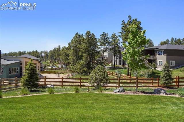 16420 Mountain Glory Dr, Monument, CO 80132 - view of yard