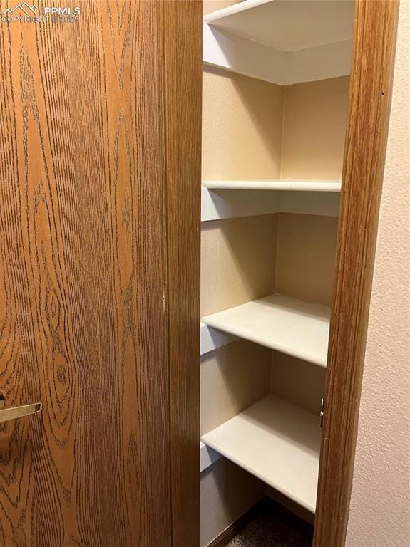 view of closet