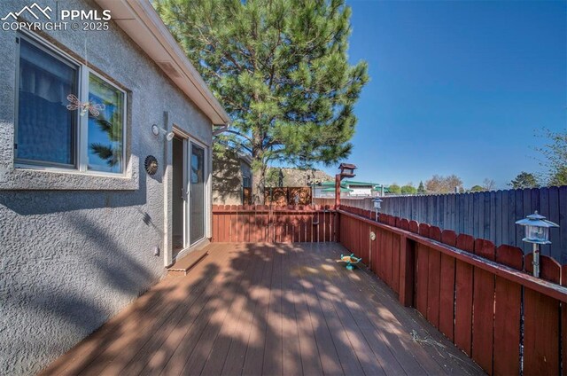 1670 Pinon Glen Cir, Colorado Springs, CO 80919 - deck featuring fence