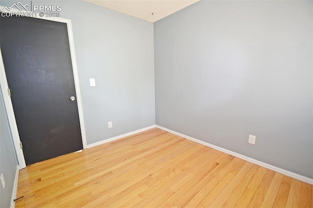 632 Rye Ridge Rd, Fountain, CO 80817 - unfurnished room with baseboards and wood finished floors