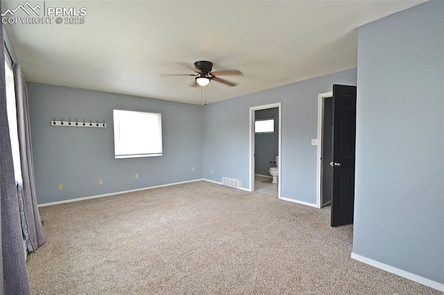 632 Rye Ridge Rd, Fountain, CO 80817 - unfurnished bedroom featuring carpet flooring, baseboards, and ensuite bath