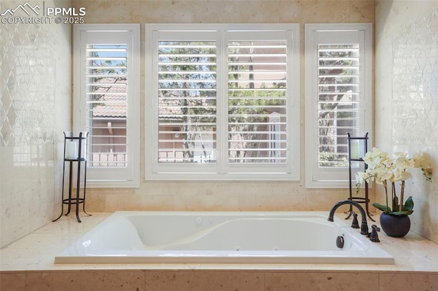 3285 El Pomar Rd, Colorado Springs, CO 80906 - full bathroom with a jetted tub