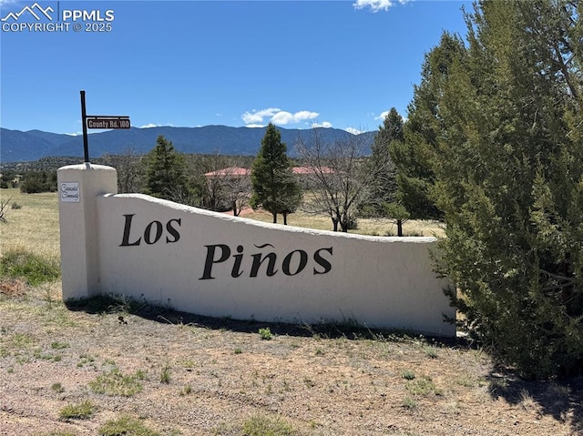 110 Yucca Ave, Florence, CO 81226 - community sign featuring a mountain view