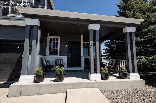 7511 Coffee Rd, Peyton, CO 80831 - view of exterior entry with covered porch