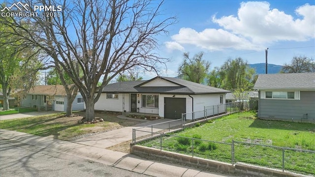 308 Steven Dr, Colorado Springs, CO 80911 - ranch-style home featuring a garage and driveway