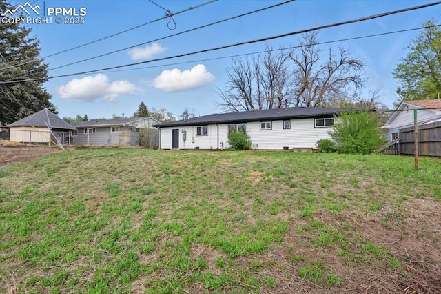 308 Steven Dr, Colorado Springs, CO 80911 - view of back of house