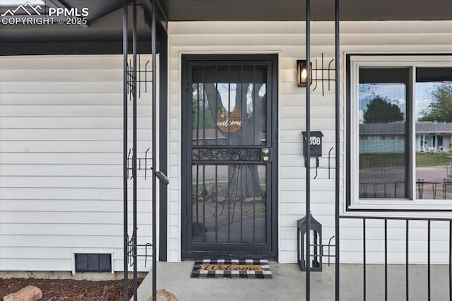 308 Steven Dr, Colorado Springs, CO 80911 - entrance to property featuring covered porch