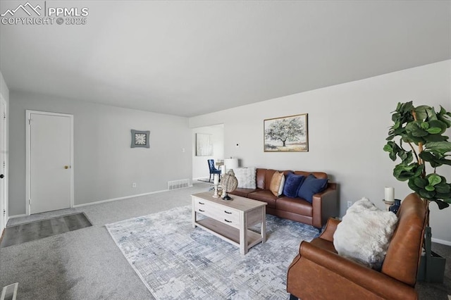 308 Steven Dr, Colorado Springs, CO 80911 - carpeted living area with baseboards