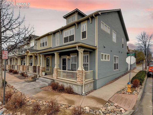 2209 Gilpin Ave, Colorado Springs, CO 80910 - view of front facade with a porch