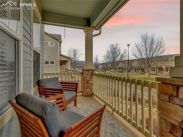 2209 Gilpin Ave, Colorado Springs, CO 80910 - porch featuring a residential view