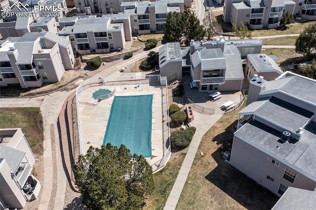 3425 Rebecca Ln Unit H, Colorado Springs, CO 80917 - aerial view of residential area