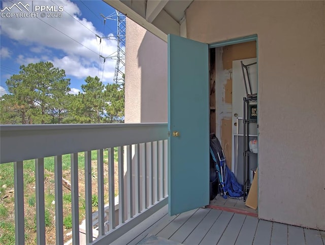 3425 Rebecca Ln Unit H, Colorado Springs, CO 80917 - view of balcony