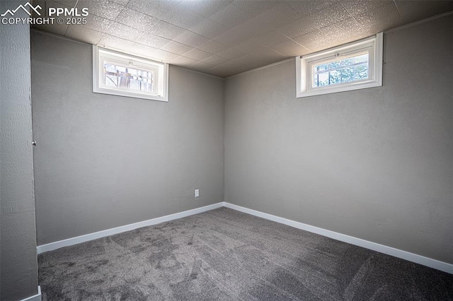 1701 Grant Ave, Colorado Springs, CO 80909 - basement featuring carpet floors and baseboards