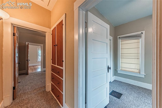 427 N Walnut St, Colorado Springs, CO 80907 - hall featuring baseboards and carpet