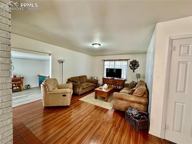 1701 Jerry Murphy Rd, Pueblo, CO 81001 - living room with wood finished floors