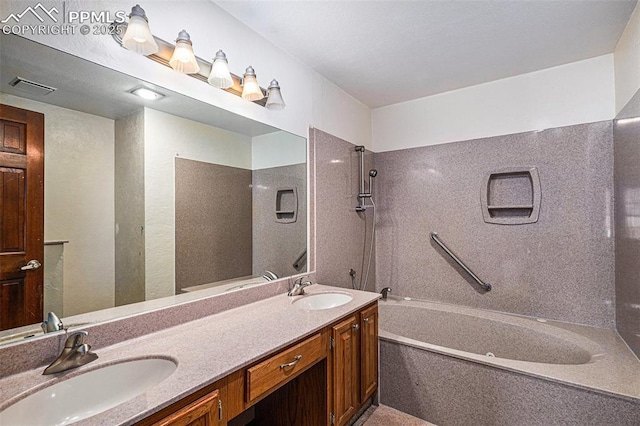 7210 Antelope Ln, Colorado Springs, CO 80920 - full bath with double vanity