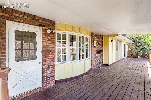7210 Antelope Ln, Colorado Springs, CO 80920 - view of wooden terrace