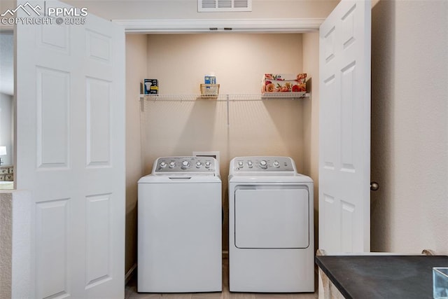 16470 Mountain Flax Dr, Monument, CO 80132 - laundry area with washing machine and dryer